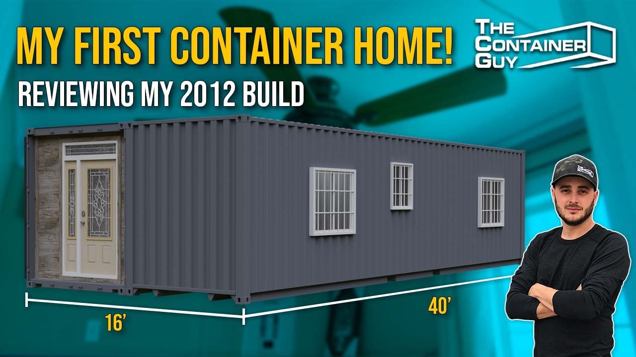 My 10-Year-Old Shipping Container Home! Tiny House Tour & Design Review