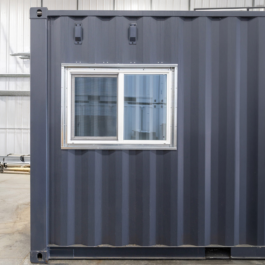 42" x 30" Side Wall Window Frame + 42" x 30" Vinyl Window (BUNDLE)