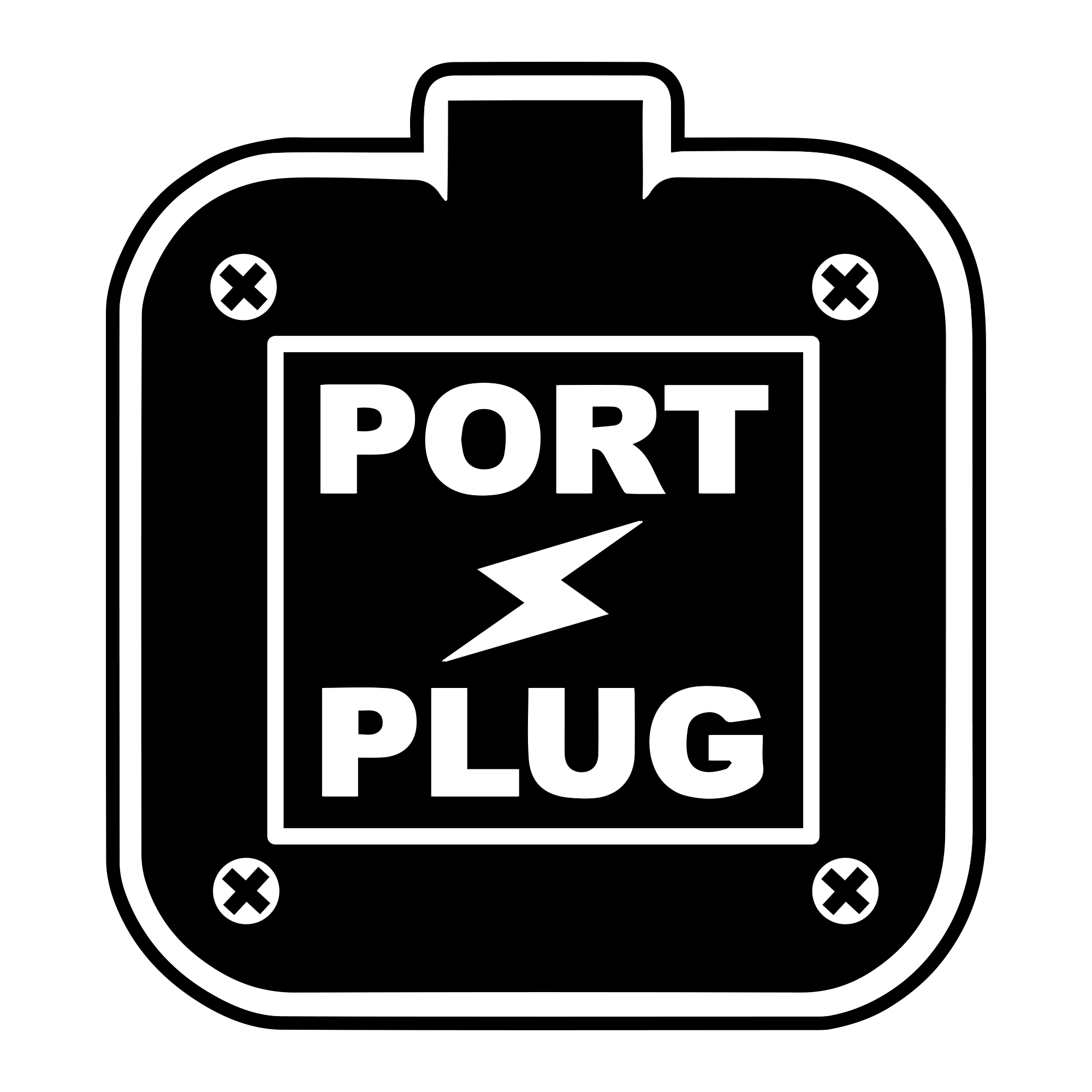 port plug infographic logo