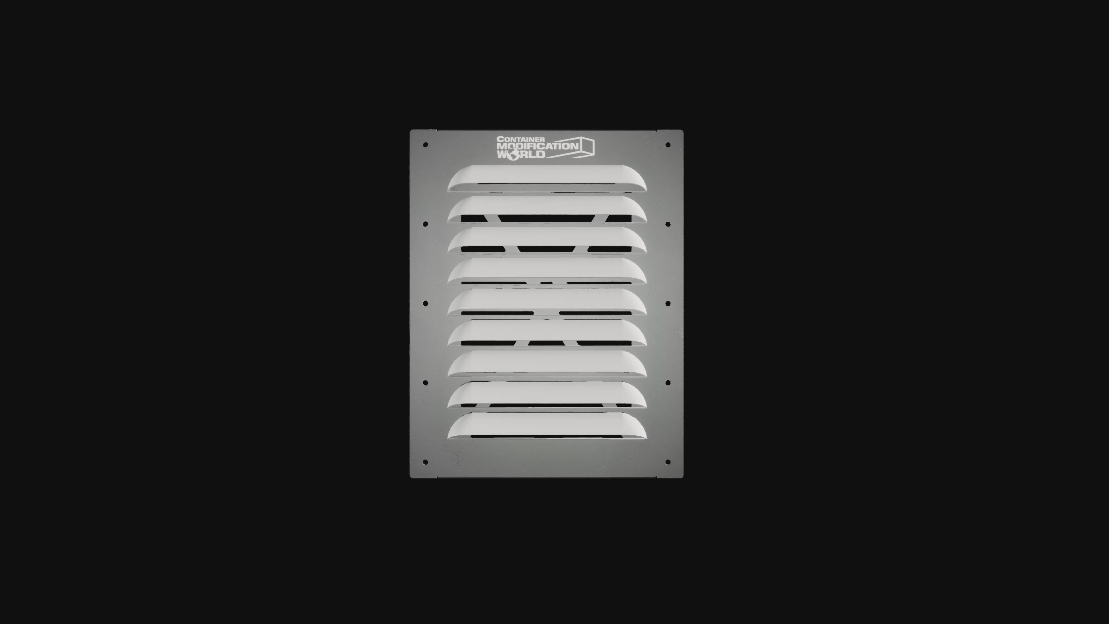 360 animation of BigAir45 Louvered Gable vent