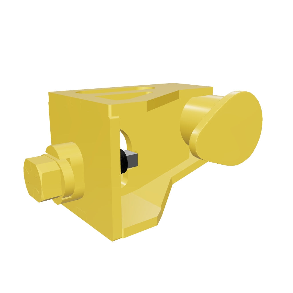 Quick Attach Skid for shipping container
