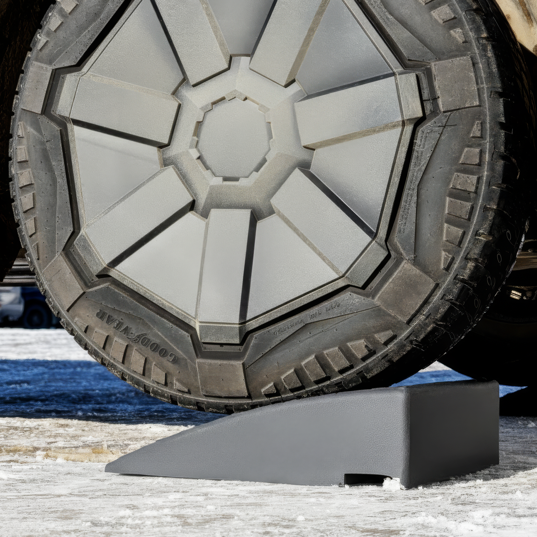 Rubber Shipping Container Ramps (2 Pack)