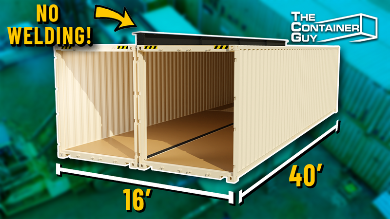 Creating a Shipping Container Garage - Land Containers