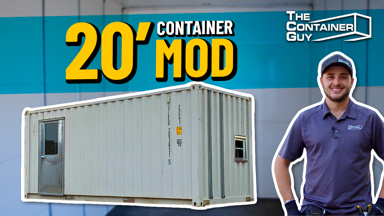 Step by Step 20’ Shipping Container Modification - Favorite Insulated Modular Interior Wall System