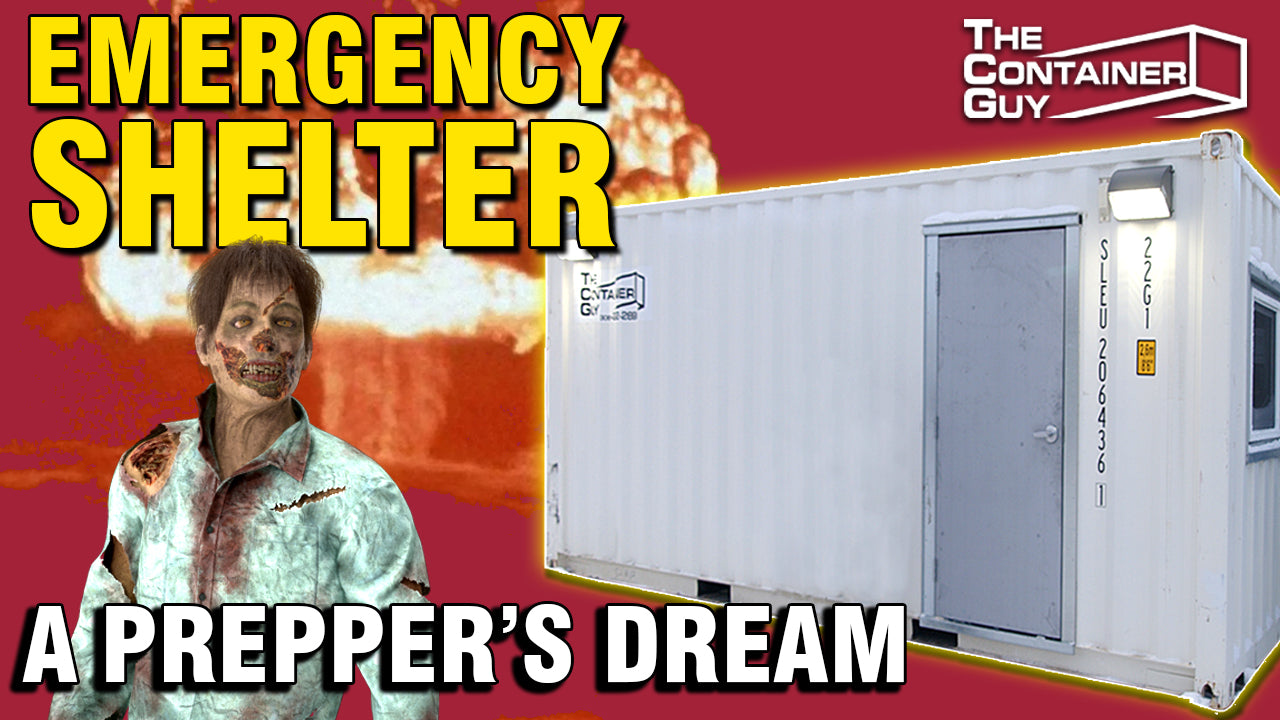 World War 3 Survival with this Emergency Shelter and Food Storage Solution!