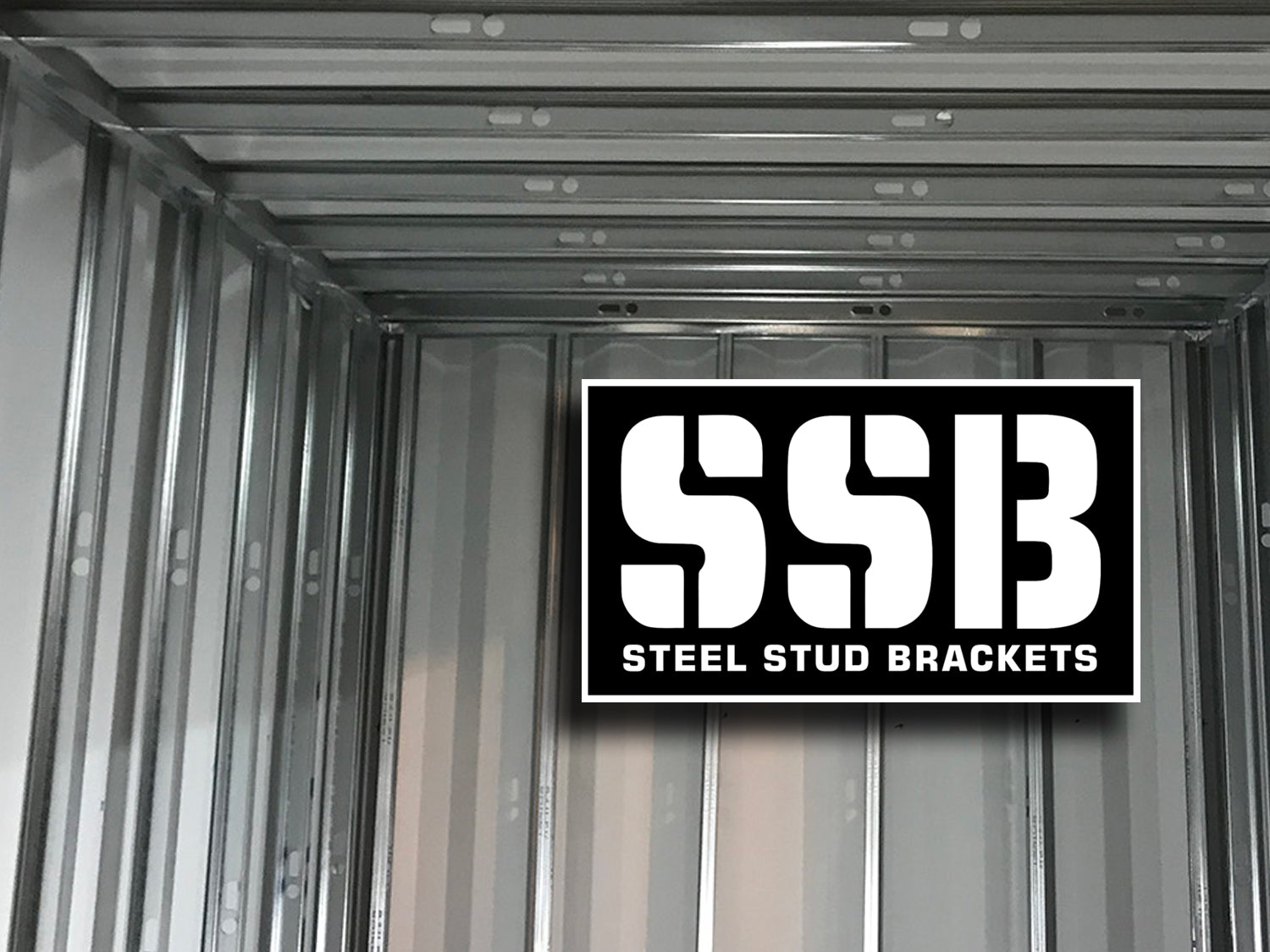 It Is So Easy To Frame the Inside of a Shipping Container with Our Steel Stud Framing Kit.