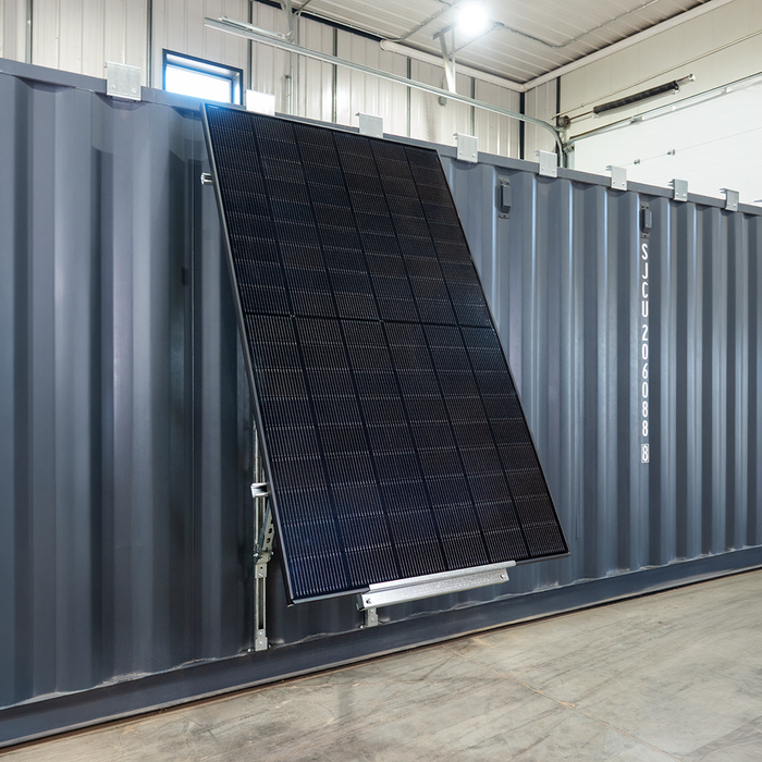Solar Panel Mounting Kit for Container Side Wall