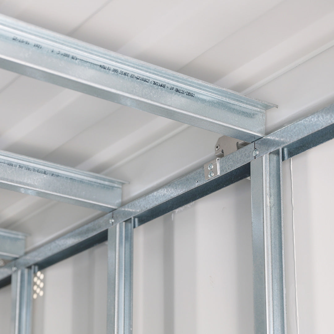 SSB™ Steel Stud Framing Kit (12 Gauge Aluminum Brackets)  - 2 Corner Casting Covers + Steel Stud Brackets + Hardware
