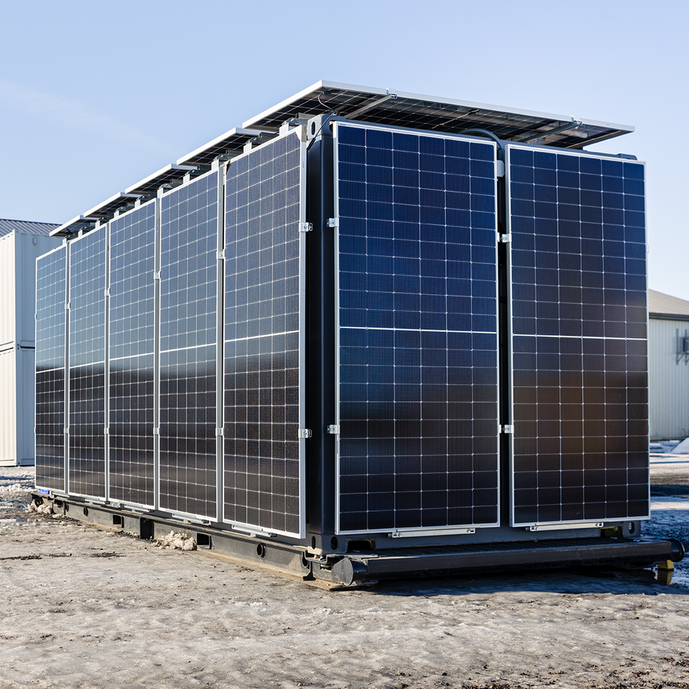 Solar Panel Mounting Kit for Container Roof (Weld-Free)