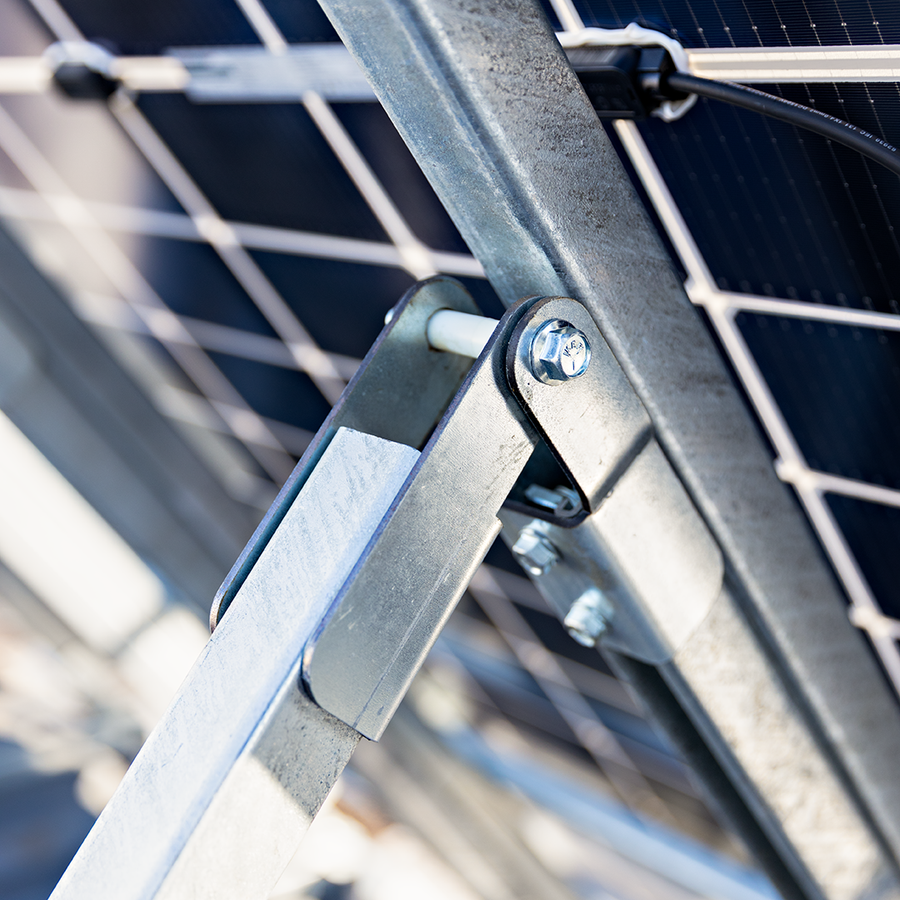 Solar Panel Mounting Kit for Container Roof (Weld-Free)