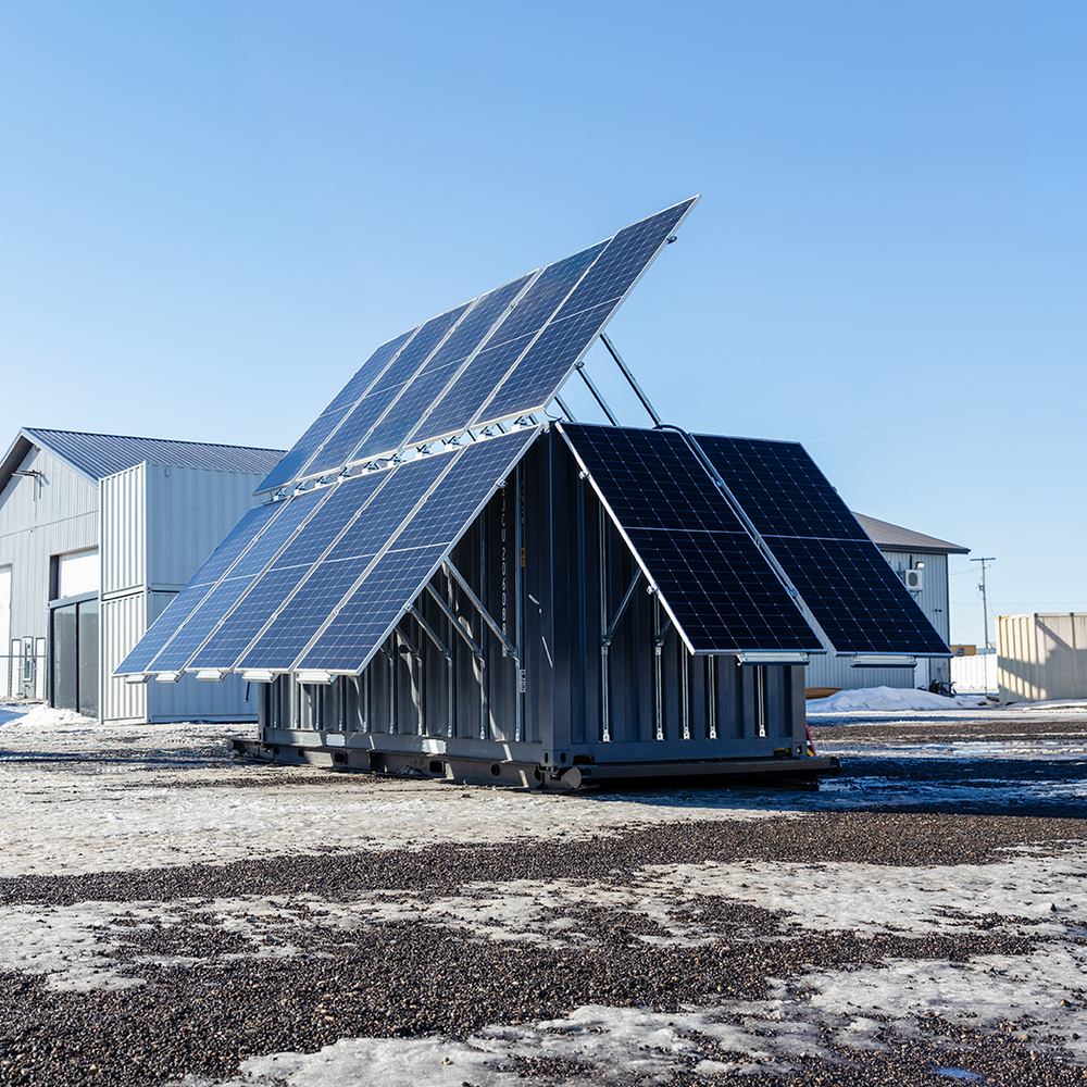 Solar Panel Mounting Kit for Container Roof (Weld-Free)