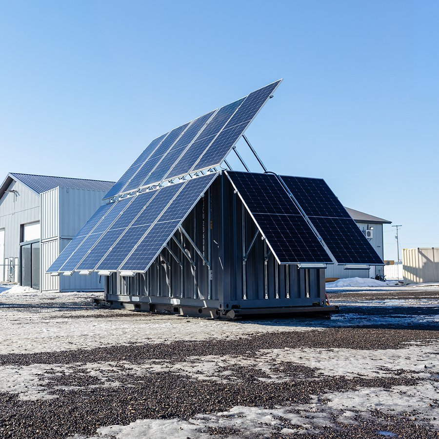 Solar Panel Mounting Kit for Container Roof (Weld-Free)