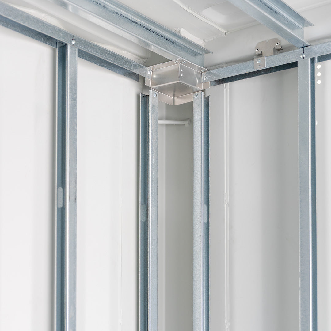SSB™ Steel Stud Framing Kit (Corner Casting Covers + Composite Steel Stud Brackets + Hardware)