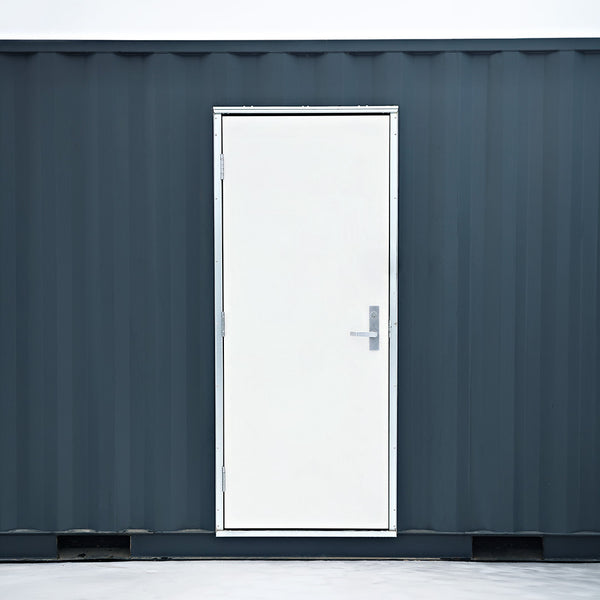 Fiberglass / Composite Insulated Man Door & Frame for shipping container