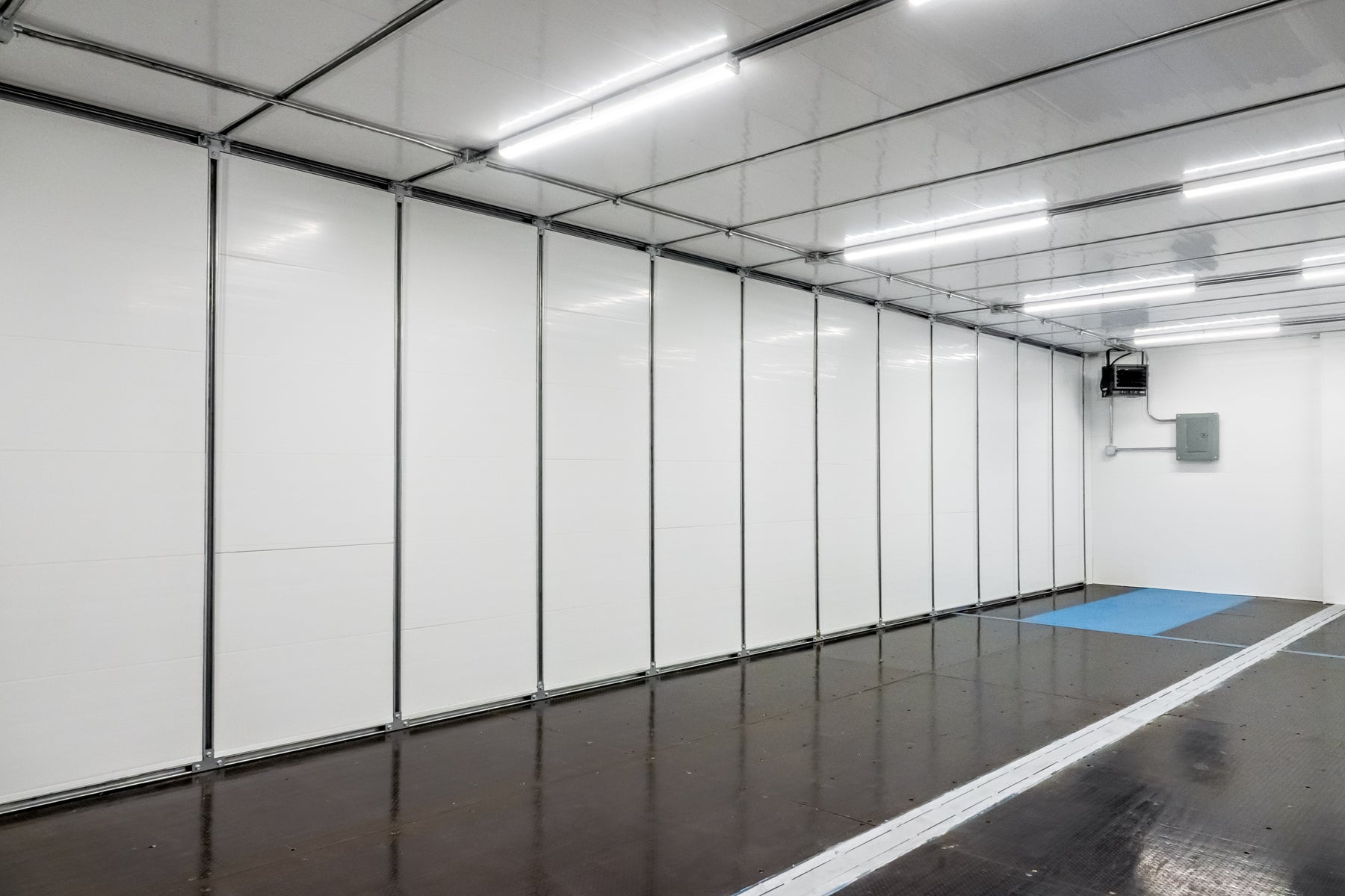 40' Double-Wide Shipping Container Connection Kit with Header - BETA 1