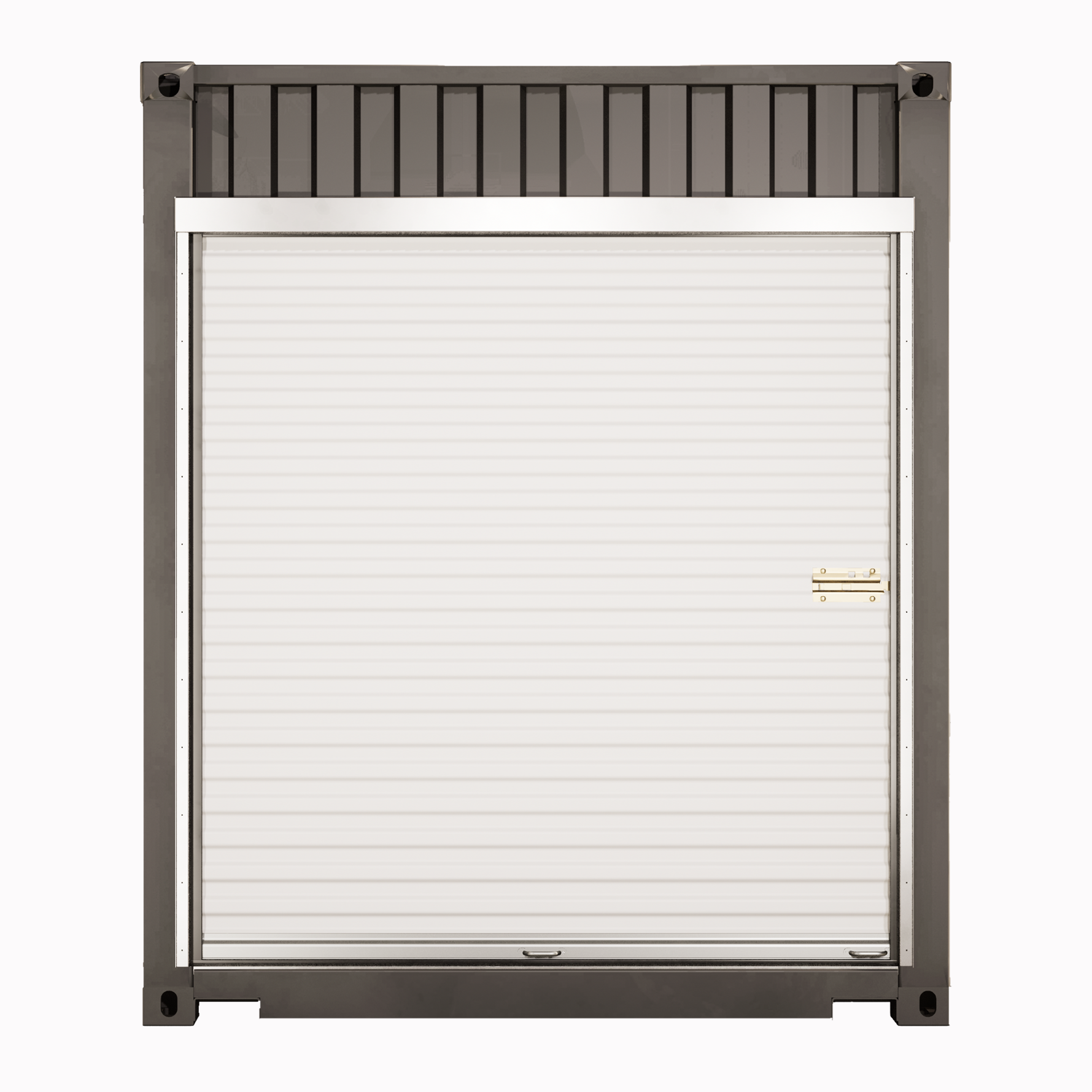 Hi Rud High Cube End Wall RUD Roll-Up Door Framing Kit