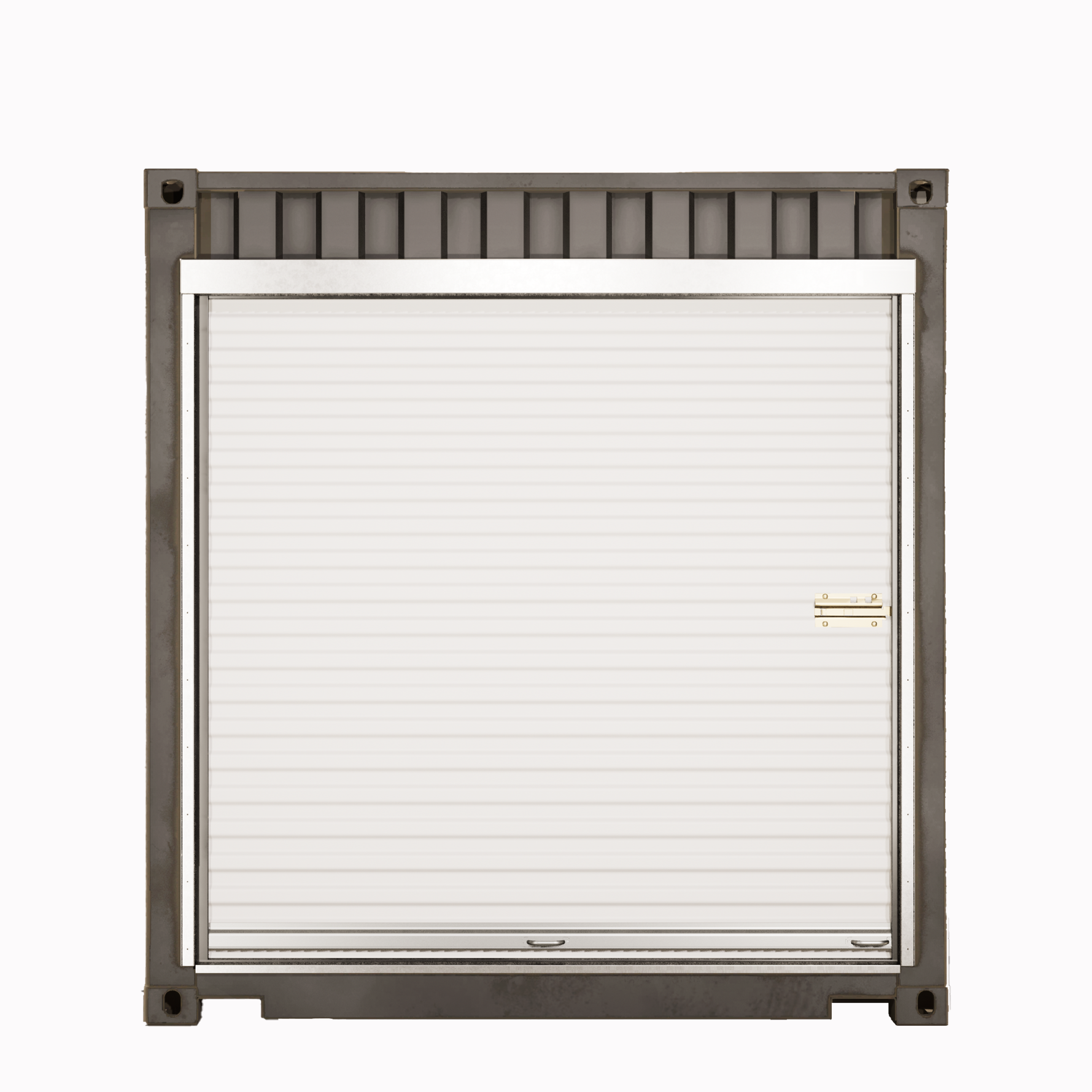 Standard Container Size (8'6" Tall Container) End Wall Galvanized RUD Framing Kit (7' x 6'8") - Door Not Included (Please contact us before placing order so we can provide accurate shipping quote)