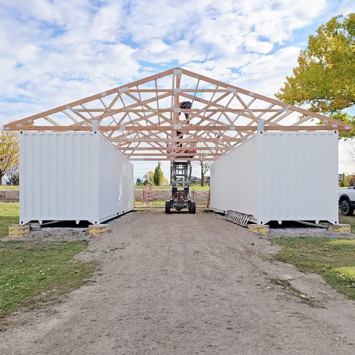 Wood Truss Bracket Kits for Shipping Containers