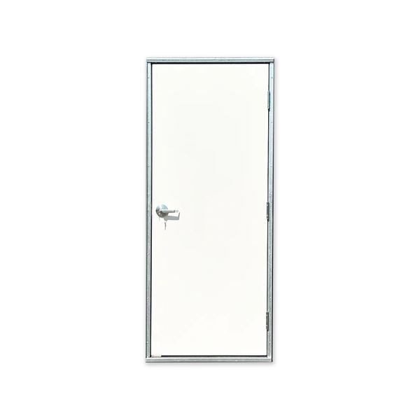 Fiberglass / Composite Insulated Man Door & Frame for shipping containers
