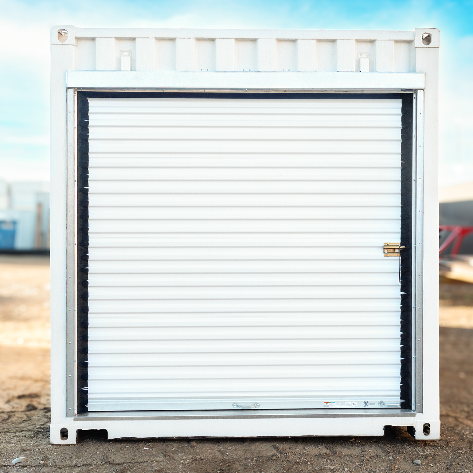 High Cube (9'6") End Wall Galvanized RUD Framing Kit (7' x 7'3")