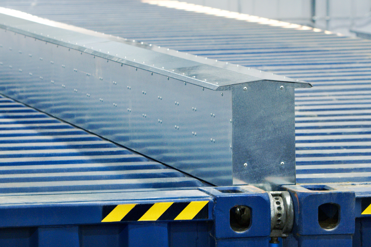 40' Double-Wide Shipping Container Connection Kit with Header - BETA 1