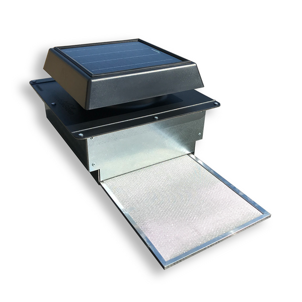 BIG AIR® 400 CFM Solar Powered Roof Vent/Fan for shipping container