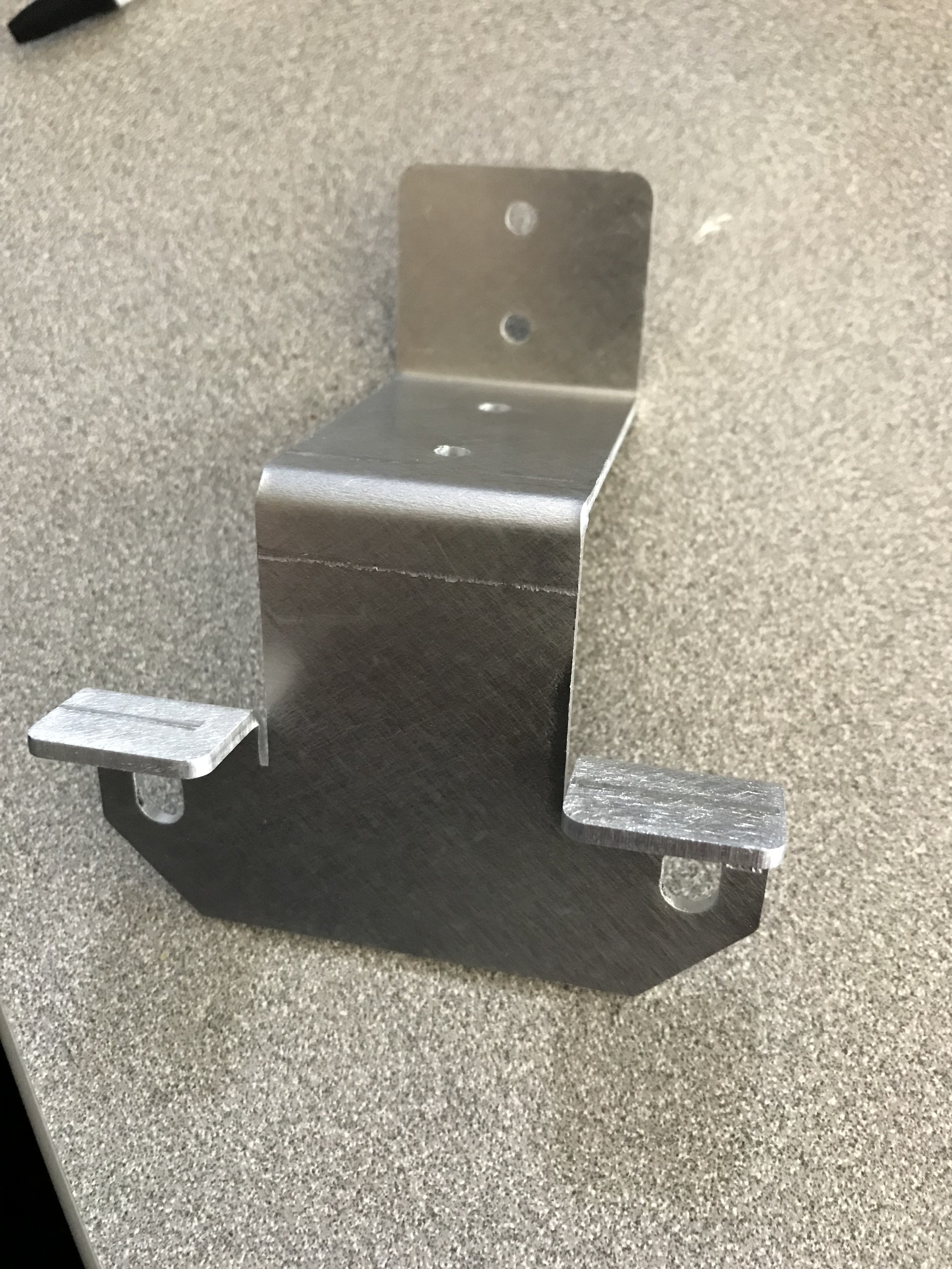 12 Gauge Aluminum Framing Brackets for Steel Stud Framing the inside of Shipping Containers