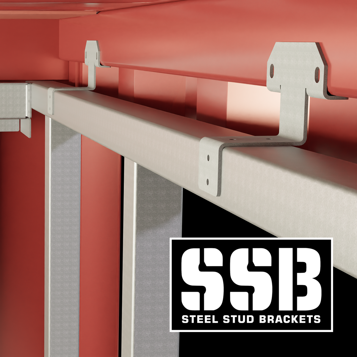 SSB 12 Gauge Aluminum Steel Stud Framing Brackets