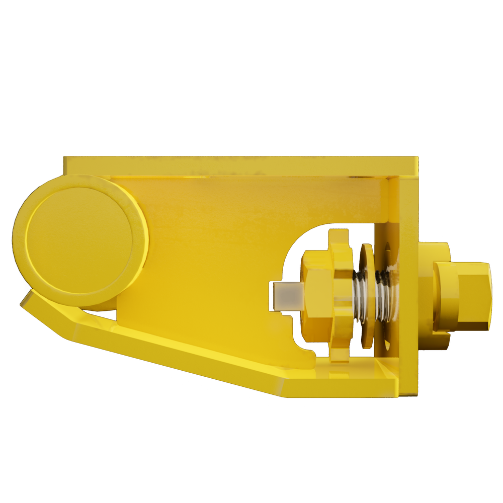 Quick Attach Skid for Shipping Containers